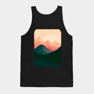 Sand dune mountains Tank Top